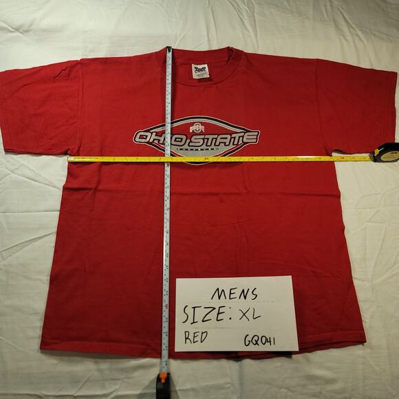 Ohio State Buckeyes TNT Casual Graphic College Football T Shirt Mens Size XL Red - Picture 6 of 9